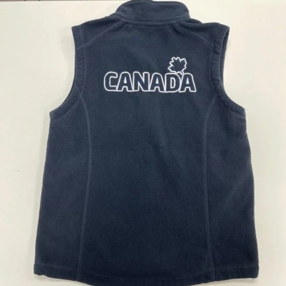 Elevate Vancouver 2010 Canada Olympics Fleece Vest - Picture 1 of 7
